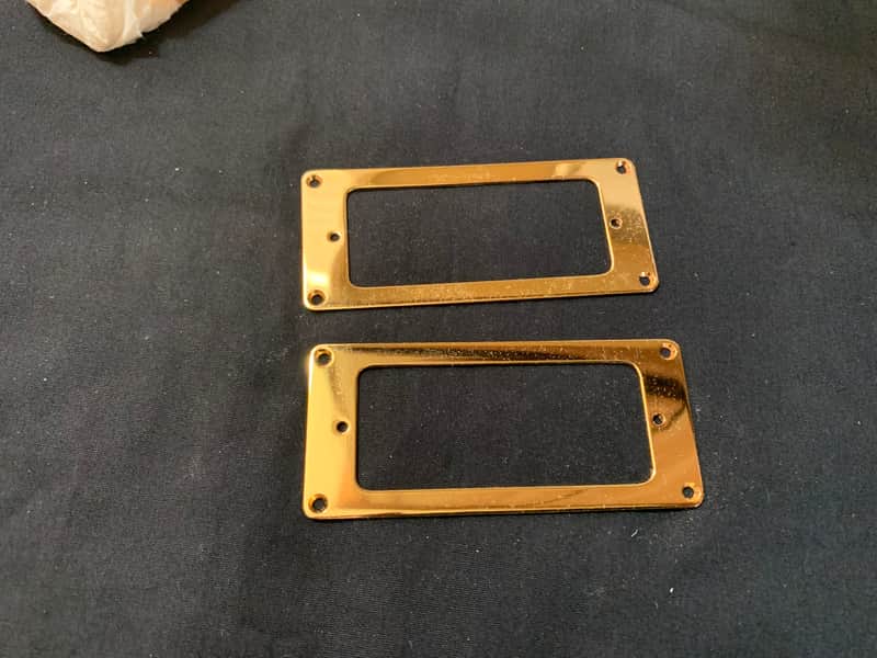 Gibson Firebird Pickup Ring Set NOS 60’s-70’s Gold image 1