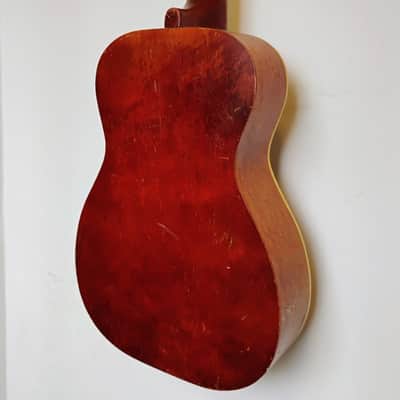 Harmony H927 "Stella" Parlor Tailpiece Guitar - 1960s - Natural - AS-IS image 16