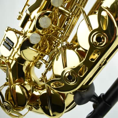 King LE-300 Alto Saxophone USA Made Student Alto High F# w/ Case image 4