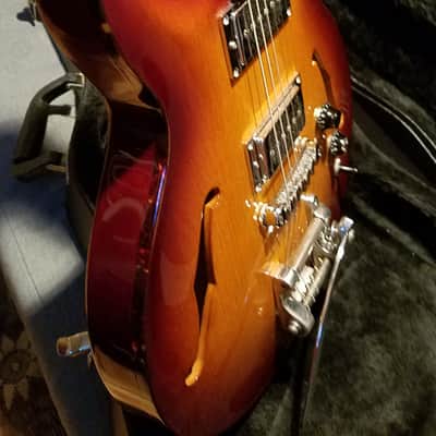 Hamer USA Newport Korina Jazz Burst image 6