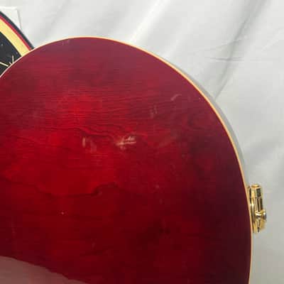Epiphone Riviera P93 WR Semi-Hollow Body Electric Guitar - Wine Red image 12