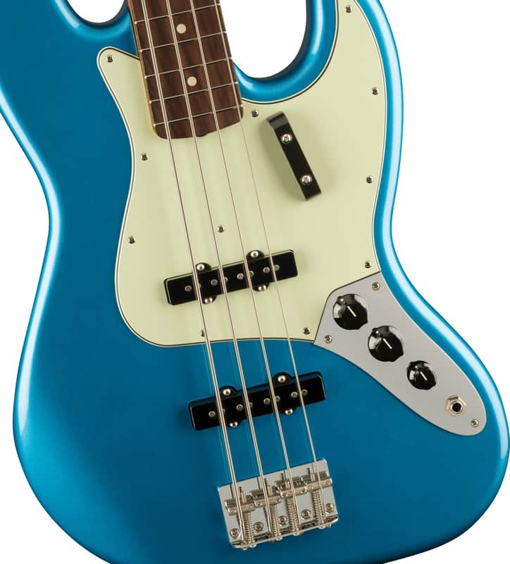 Fender Vintera® II '60s Jazz Bass®, Rosewood Fingerboard, Lake Placid Blue image 1
