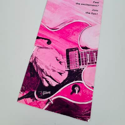 Gibson Full-Line Foldout Brochure 1966 image 1