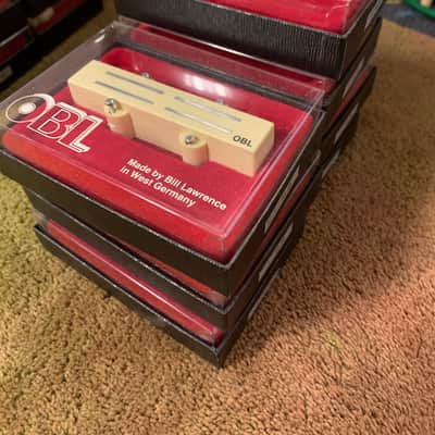 OBL Bill Lawrence L-80 JB Pickup NOS Late 80's Creme image 3