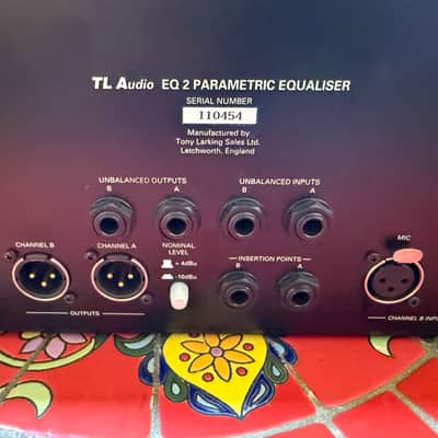 TL Audio EQ2 Dual Channel Tube EQ and Pre Amp - Rare! image 10