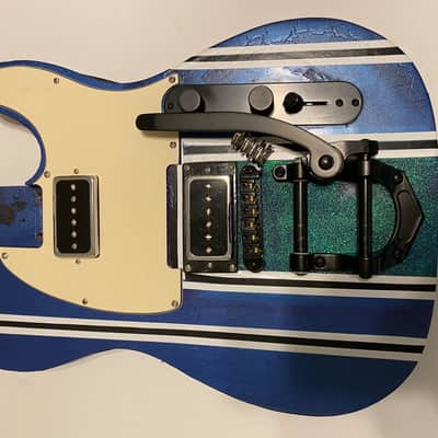 Telecaster body  1 2022 Blue image 1