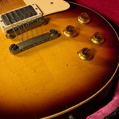 Gibson Murphy Lab Wildwood Spec by Tom Murphy 1958 Les Paul Standard - Murphy-Painted, Heavy Aged image 9