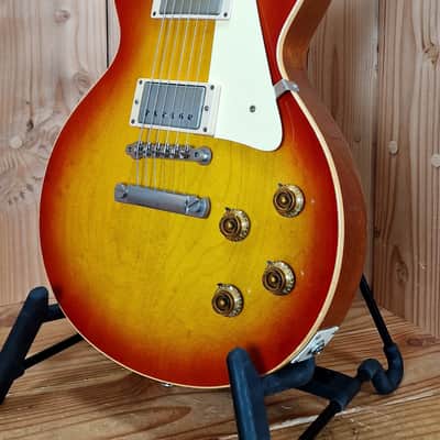 Gibson Custom Shop ’58 Les Paul Standard Reissue Plaintop VOS, Cherry Sunburst Bj. 2006 image 9