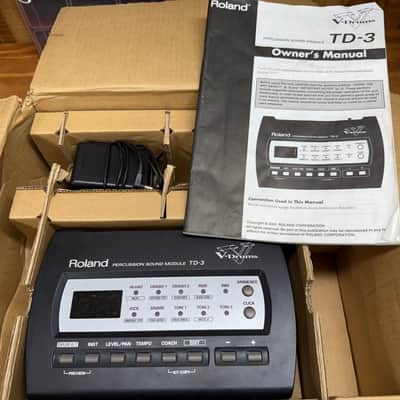 Roland TD-3 Drum Sound Module 2004 - 2009 - Black image 2