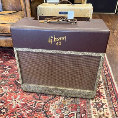 Gibson GA-40 Les Paul 15-Watt 1x12" Guitar Combo 1956 - Two-Tone Brown image 1