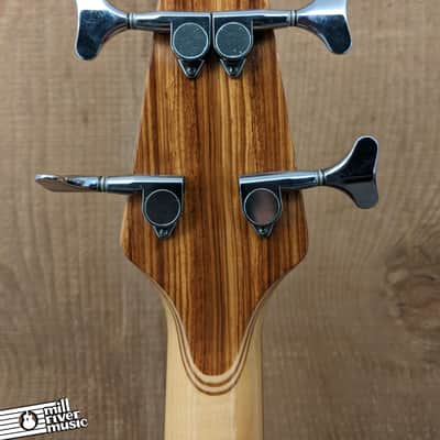 Alembic Spoiler 4 Bass 1986 Zebrawood w/ OHSC image 12