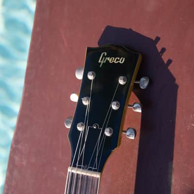 1987 Greco EGS56-65 “Mint Collection” Open O - TV Yellow LP Single Cut - Made In Japan - Open Book Headstock image 7