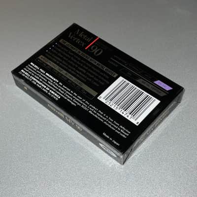 NEW SEALED Maxell Metal Vertex Type IV 90 Minute Blank Audio Cassette Tape Japan RARE image 4