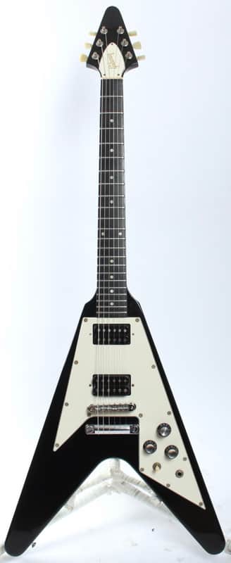 1997 Gibson Flying V '67 Reissue ebony w/ ebony fretboard