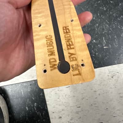 WD Music licensed by Fender Telecaster Neck image 5