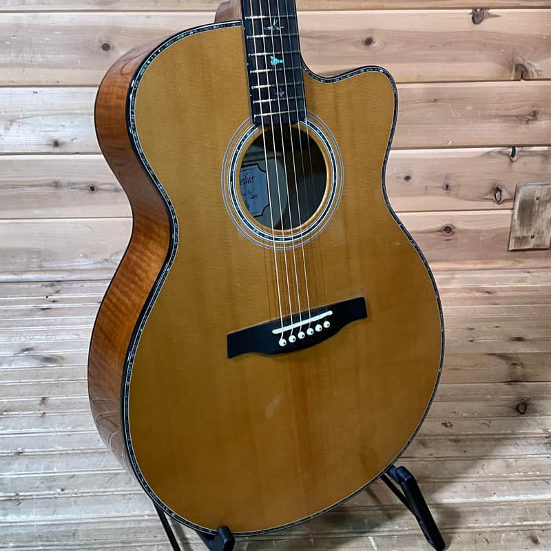 PRS SE A50E Angelus Acoustic Guitar - Black Gold image 1