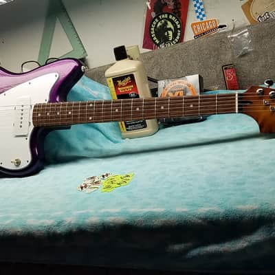 Fender Jazzmaster, Custom Plum Metal Flake + Hand Wound Pickups image 16