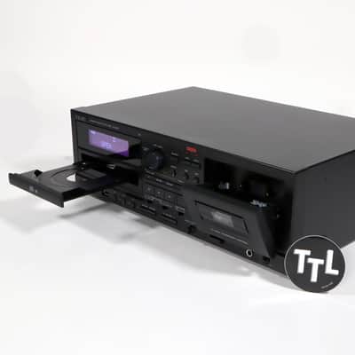 Teac: AD-850 Cassette Player / CD Player / USB Recorder (AD850SEB) - Black image 2