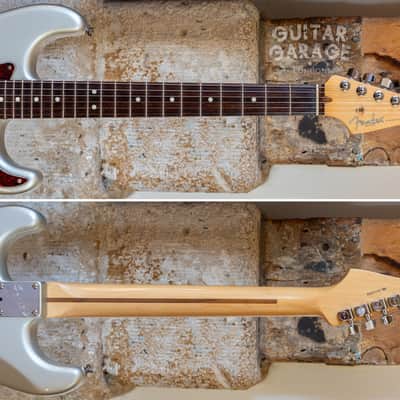 2004 Fender USA American Standard Stratocaster Shoreline Silver Tortoiseshell - Custom Shop pickups image 4