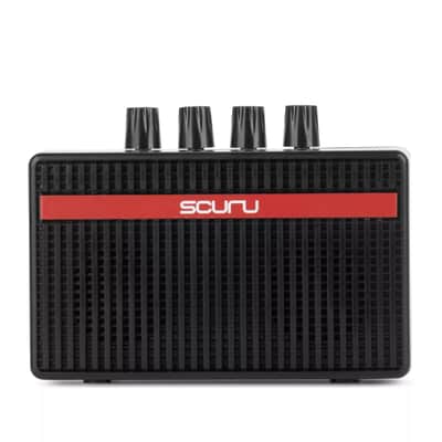 Caline Scuru S1 G Mini Guitar Amplifier Amp Speaker 5W Headphone Out USB Rechargeable Power Cable image 2