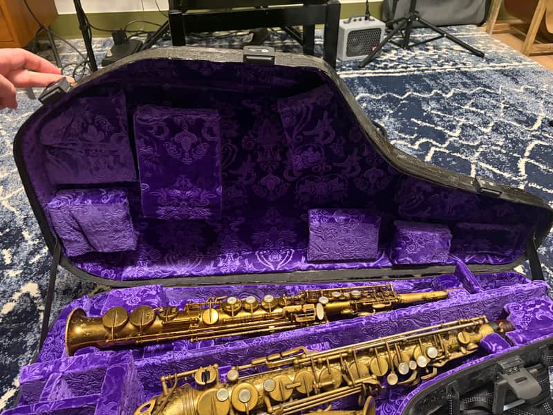 Mike Manning Custom Double Saxophone Case 2026 - Carbon Fiber image 1