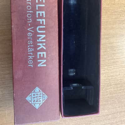 Telefunken NEUMANN CMV3 MIKROFON BOTTLE VINTAGE CARTON BOX image 14