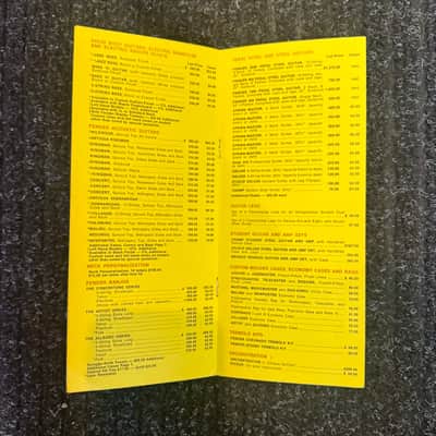 Fender Price List 1968 image 3