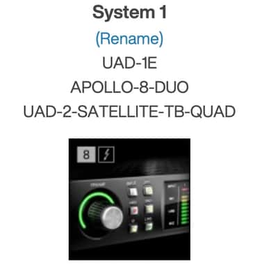 Universal Audio Apollo 8p DUO Thunderbolt 2 Audio Interface with plugins, Universal Audio UAD-2 Satellite Thunderbolt 3 QUAD Core DSP Accelerator AND Gator Rack Case image 7