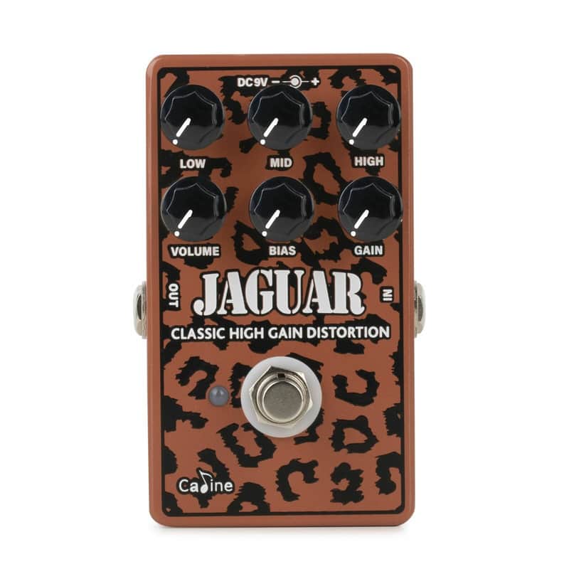 Caline CP-510 "JAGUAR" Distortion Guitar Effect Pedal image 1
