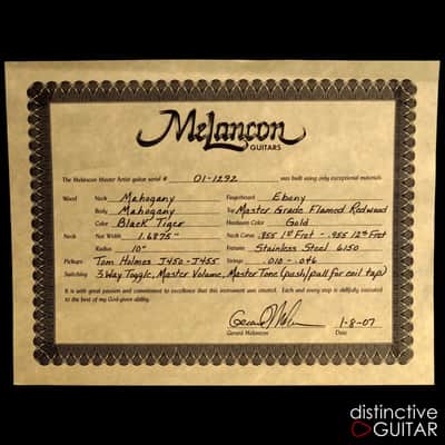 Melancon Master Artist #1 Flame Redwood image 13