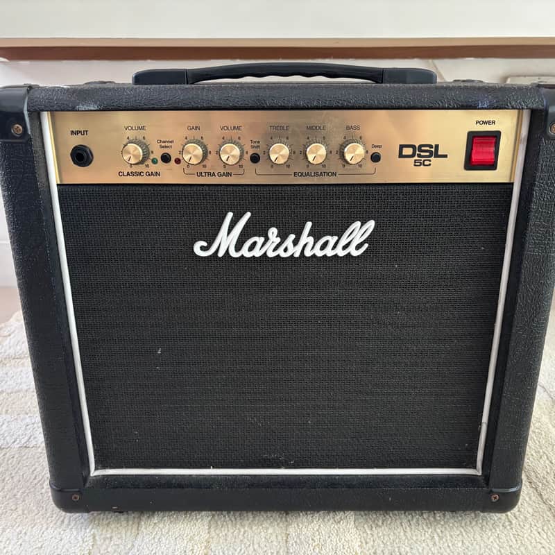 Modded Marshall DSL5C 2-Channel 5-Watt 1x10" Guitar Combo 2012 - 2017 - Black