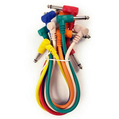 NEW 6-Pack Colored Pedalboard Patch Cables 1/4” 3-foot – Sky USA – Guitar Effects image 2