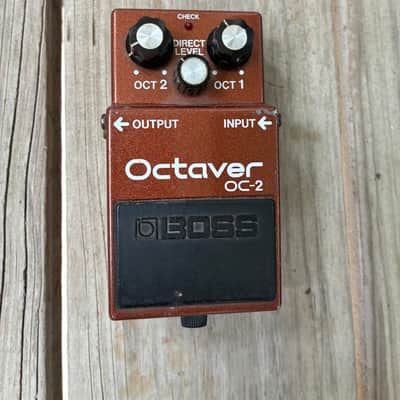 Boss OC-2 Octave (Black Label) MIJ Japan Vintage OC2 1984 - 1989 - Brown image 2