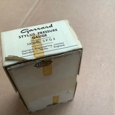 Garrard Model SPG3 Stylus Pressure Gauge, in Box, Made in England image 6