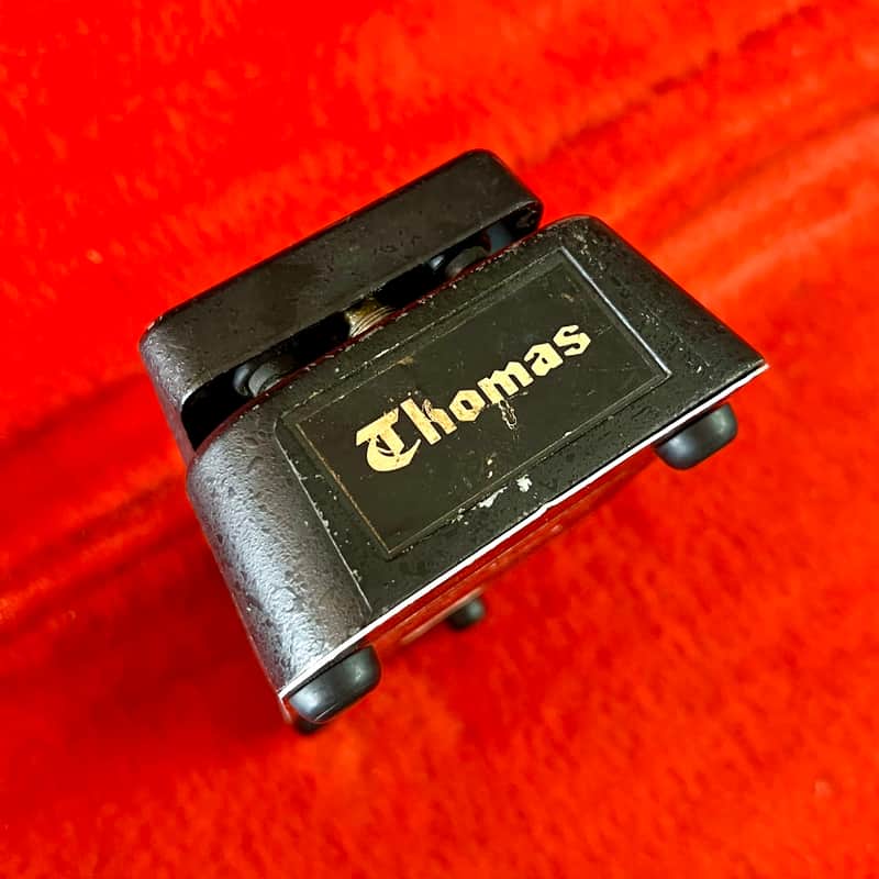 Thomas Logo Cry-Baby Wah-Wah pedal c 1970’s original vintage USA vox image 1