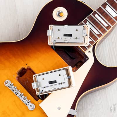 2016 Gibson Custom Shop True Historic 1958 Les Paul Standard R8 Vintage Dark Burst w/ Case, Tags & COA image 16