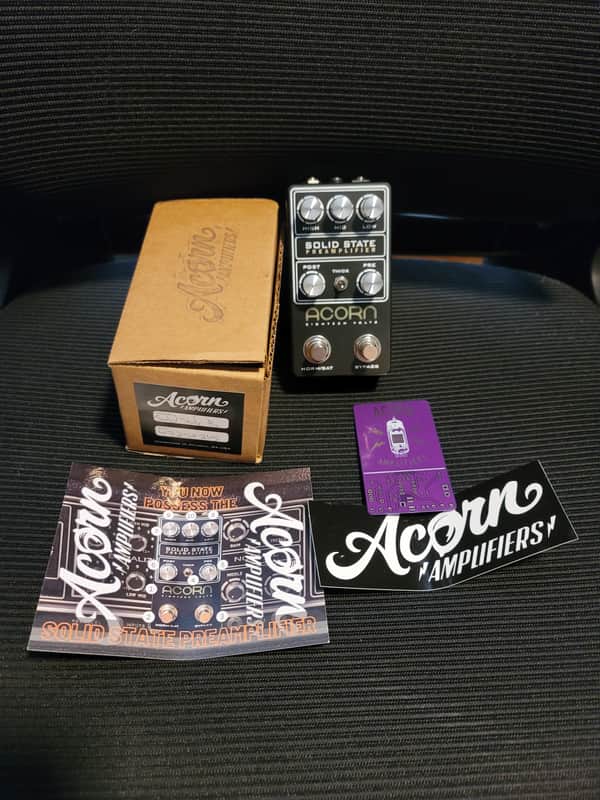 Acorn Amplifiers Solid State Preamplifier 2020s - Black image 1