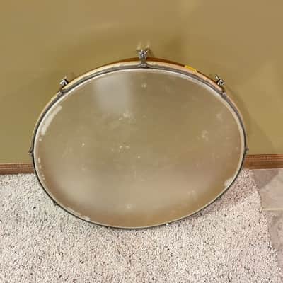 Studio 49 Vintage 19" Hand Drum Instrumentenbau - Natural Skin and Hardwood image 2