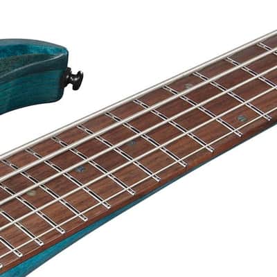 Ibanez BTB946 COL 6 String Electric Bass. Cosmic Blue Low Gloss image 11