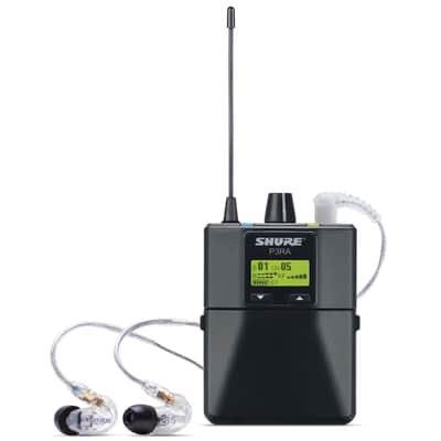Shure PSM300 IEM Wireless In-Ear Monitor System with SE215CL Earphones, Band H20 image 5