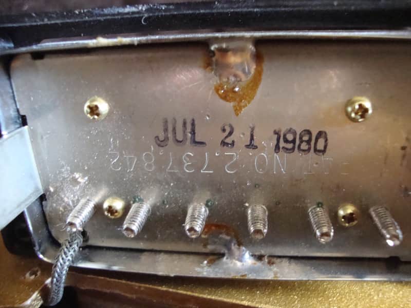 Gibson T-Top pickups 1980 Nickel,trade offers image 1