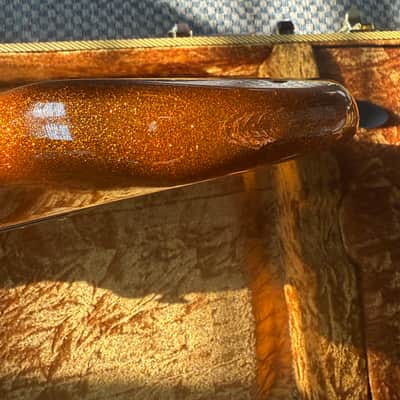 Fender Pawn Shop Super-Sonic 2013 - 2014 - Sunfire Orange Flake WITH CASE image 14
