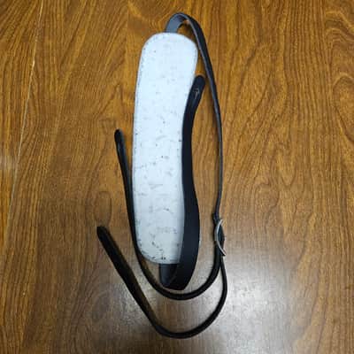 Perri's Vintage Leather Guitar Strap Black 2.5 in. image 2