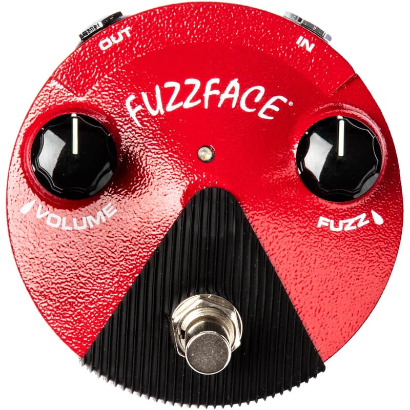 Dunlop FFM2 Germanium Fuzz Face Mini Red Pedal image 1