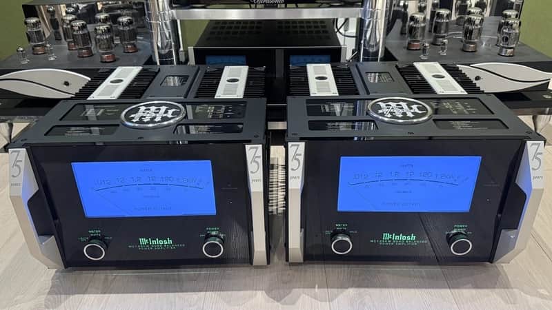 McIntosh MC1.25KW 75th Anniversary Monoblock Amps
