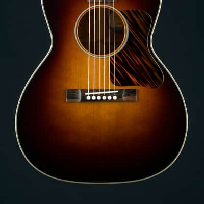 Bourgeois Touchstone L-DBO Standard/TS Torrefied Sitka Spruce and Mahogany Sunburst NEW image 4