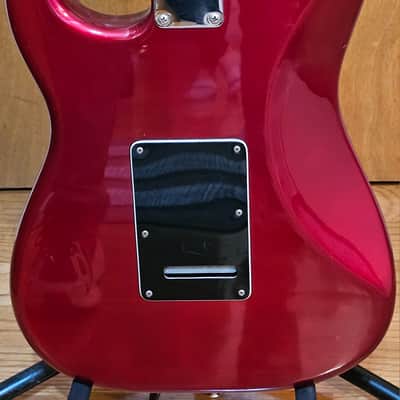 Fender Player Stratocaster Candy Apple Red Locking Fender Sperzel Tuners image 6