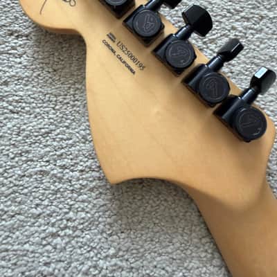 USA Fender JIM ROOT Stratocaster Strat NECK & LOCKING TUNERS, Compound Ebony image 3