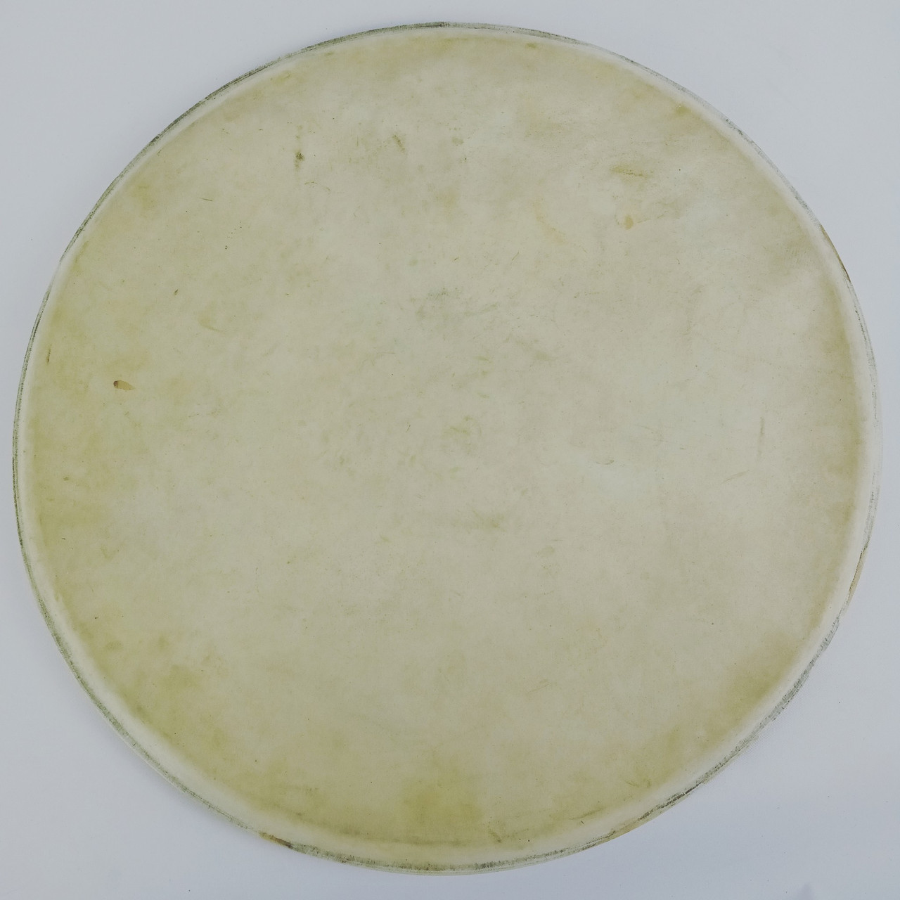 Ludwig/Leedy 16" Floor Tom Drum Head Calf Skin Batter Vintage 40s-50s USA *VG* — main photograph