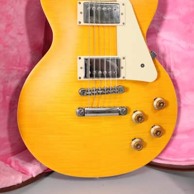 Epiphone Inspired By Gibson Custom Limited Edition 1959 Reissue Les Paul Lemonburst w/OHSC image 2